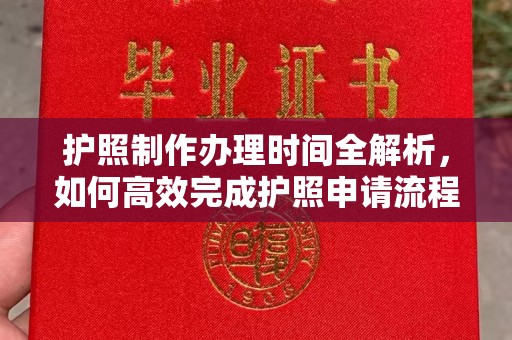 依安护照制作办理时间全解析，如何高效完成护照申请流程